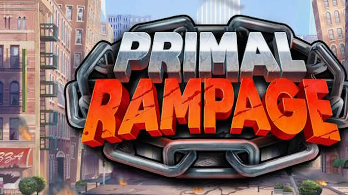 Cenário da selva de Primal Rampage com o guardião Korrak