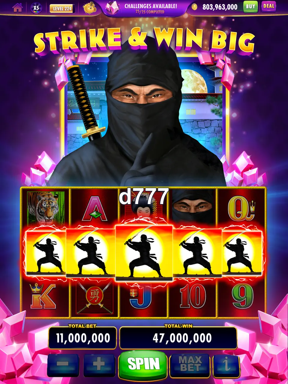 d777 Login
