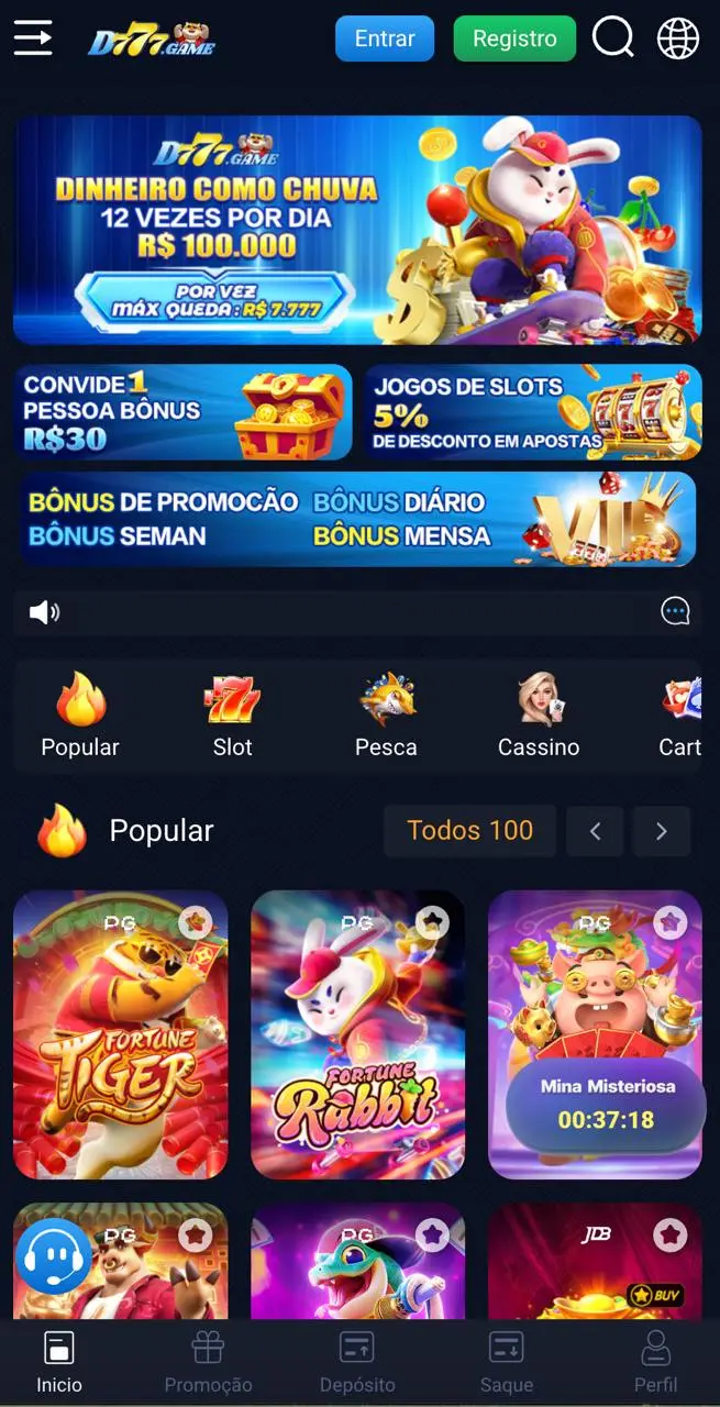 D777 APK Oficial Baixar Indonesia