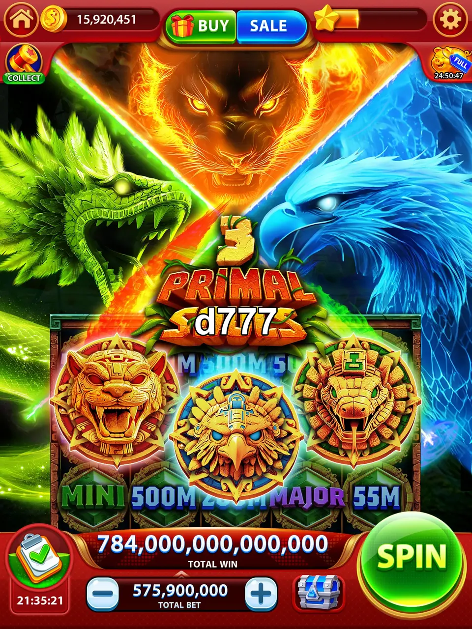 d777 Capturas de tela Oficial APK
